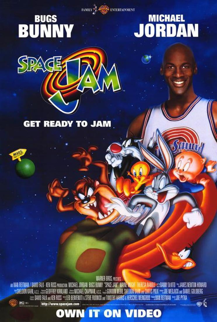 Space Jam Poster 27x40