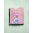 thumbnail image 3 of Anime Couple W Scarf Sweatshirt Women -Image by Shutterstock, Female XX-Large, 3 of 4