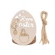 thumbnail image 4 of Decoración de Pascua de madera, huevos de conejo de pascua, colgante de pollito, decoraciones de fiesta de Pascua, rebanadas de madera sin terminar para regalo DIY, letrero decorativo, 4 of 4
