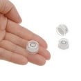 thumbnail image 4 of 3 Packs Round Bubble Level 15x8mm Mini Circular Bullseye Spirit Levels for Leveling Camera Tripod Telescope, White, 4 of 6