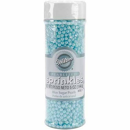 Wilton Sugar Pearls, Blue 5 oz. 710-1133