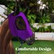thumbnail image 2 of Montar 3D Protector facial Anti-insectos Control de plagas Ojos Protección de oídos Malla Escudo Blindaje Poliamida elástica Decoración Suministros para mascotas Púrpura Kearding PT000577-04B, 2 of 7