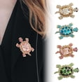 thumbnail image 1 of Turtle Brooch Exquisite Jewelry Decorative Pin for Women Men Fashion Accessory Unique Design, 1 of 5