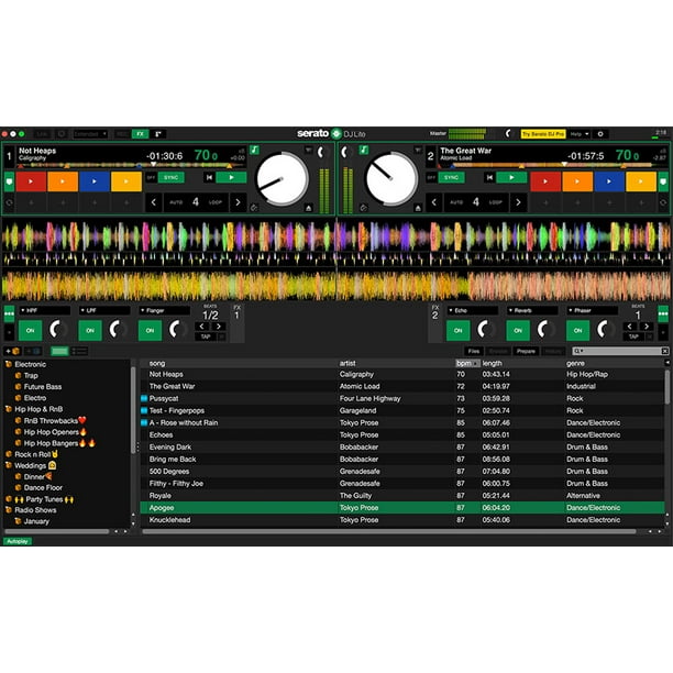 DJ System - Pioneer DJ Controller DDJ-SB3 - Serato DJ Lite