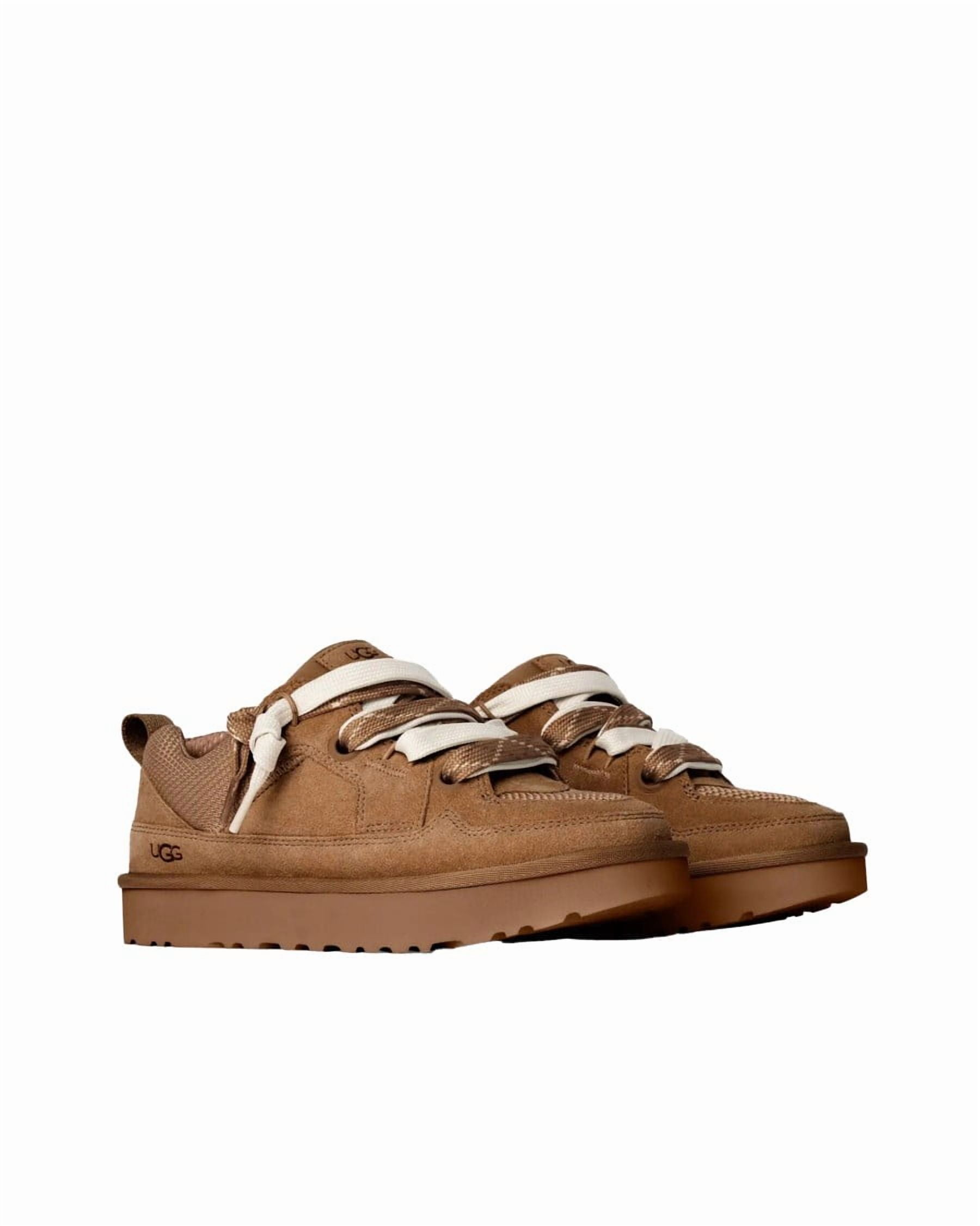 Ugg W Lo Lowmel Chestnut Sneakers Brown (Women's) - Walmart.com