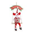 thumbnail image 2 of Muñeco navideño columpio juguete manualidades decorativas lindo árbol de Navidad colgante adorno Ciervo, 2 of 6