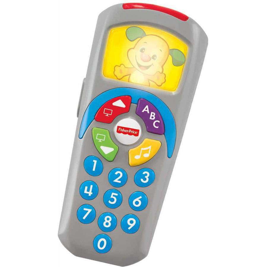 Fisher Price Toy Puppys TV Remote Control Laugh & Learn Toy TV Controller NEW 