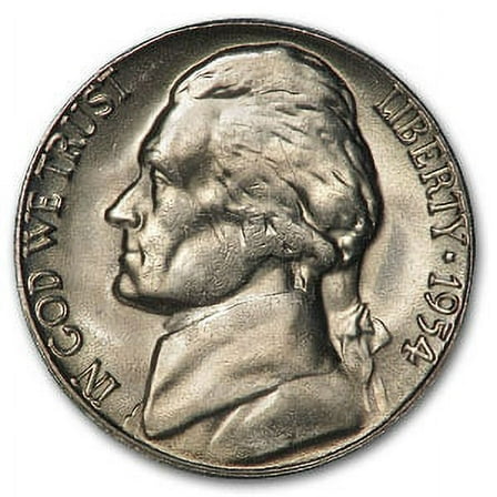 1954-S Jefferson Nickel BU