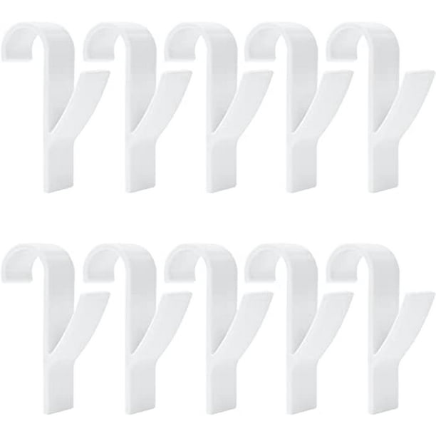 Towel Dryer Radiator Hook, 10 Pieces Radiator Towel Rail, White Plastic ...