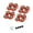4pcs red white, variant on Furniture Moving Transport Roller Set Heavy Duty Furniture Lifter Labor Saving Appliance Mover Sliders Easy Safe Large
