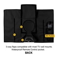 thumbnail image 5 of BrowQuartz Outdoor Weatherproof LCD TV Mount Bracket Cover Television Room Bedroom Waterproof Dustproof Protector Foldable Guard 36-38 Inch, 5 of 5