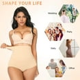 thumbnail image 6 of Vaslanda Tummy Control Shapewear Panties for Women High Waisted Body Shaper Underwear Girdle Panty Seamless Shapewear, 6 of 7