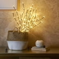 thumbnail image 4 of Lighting LED Branch Lights 3 Pack 60 LEDs Decorative Branches Battery Operated with Timer Brown Willow Twig Lighted Branches Warm White Artificial Twig Lights for Home Party Wedding Christmas Holiday, 4 of 9
