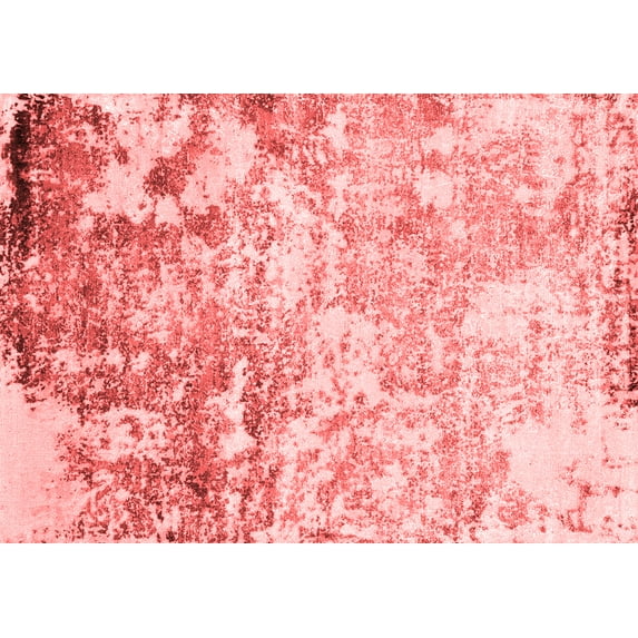 Ahgly Company Indoor Rectangle Oriental Red Industrial Area Rugs, 2' x 4'