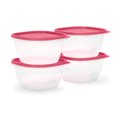thumbnail image 1 of Rubbermaid TakeAlongs 5.2 Cup Food Storage Containers, Meal Prep Containers, Food Containers with Lids, Limited Edition Berry Pink, 1 of 5