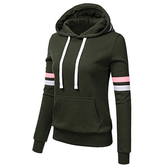 Hoodies for Women Pullover Long Lightweight Sweatshirts Womens Fashion Sweatshirt Ladies Pullover Hoodie Zip Sweatshirts for Women No Hoodie Womens Lightweight Zip up Hoodies Workout Lined Green 3XL