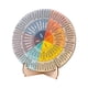 thumbnail image 2 of Rueda de emociones con soporte, regalo de psicología redondo, tabla de emociones de madera, decoración de escritorio para sala de estar y orientación, 2 of 9