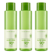 Nature Republic Soothing & Moisture Aloe Vera 90% Toner 160ml/5.3oz 3 pack