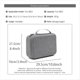 thumbnail image 4 of Bolsa de Almacenamiento Portátil para Neo, de Mano para Accesorios de Dron para Neo, Forro Negro, 4 of 9