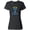 AB-Black, variant on Inktastic Happy Hanukkah with Blue Menorah Women's T-Shirt