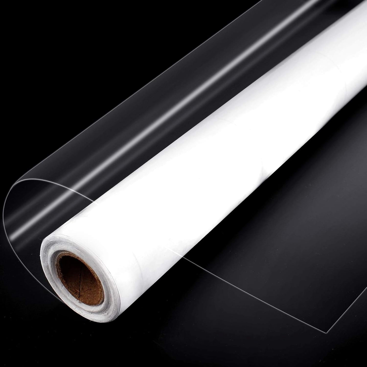 Self-Adhesive Clear Wallpaper – 40cm X 8m Transparent PET Film, Waterproof, Heat-Resistant, Oil-Proof – For Kitchen, Bathroom, Door, Window – Easy Clean & Residue-Free Removal