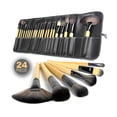 thumbnail image 1 of Set de brochas de maquillaje Goat Hair Wood, 1 of 3