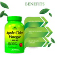 thumbnail image 3 of Apple Cider Vinegar 1000mg - 60 capsules, 3 of 5