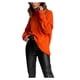 thumbnail image 5 of Suéter Suéter de punto suelto Europa y América Cuello alto Mujer Otoño/Invierno, 5 of 6