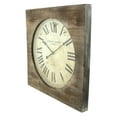 thumbnail image 3 of Aspire Home Accents London Bridge Station Square Wall Clock, 3 of 5