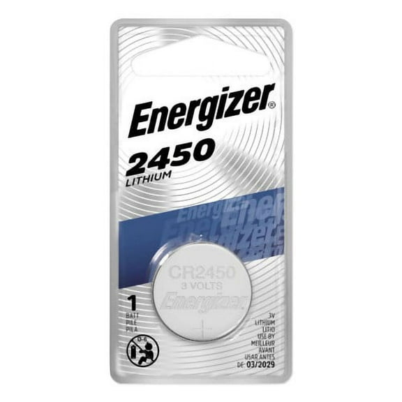 Energizer-3PK Energizer 2450 Lithium Coin Battery, 3V (ECR2450BP)