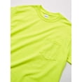 thumbnail image 2 of Gildan Mens Ultra Cotton T-Shirt with Pocket, Style G2300, 2-Pack Medium Safety Green, 2 of 2