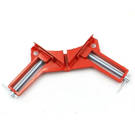 

Rugged 90 Angle Clip DIY Corner Clamps Quick Fixed Fishtank Glass Wood Picture Frame Woodwork Right Angle Red