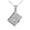 White, variant on Solid Gold Santa Biblia Spanish Open Holy Bible (14K Yellow Gold, Pendant with 20" chain)