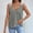 Gray, variant on Womens Tank Tops Loose Pink Summer V Neck Comfy Casual T Shirts Fashion Sexy Sleeveless Solid Breathable Soft Blouse L