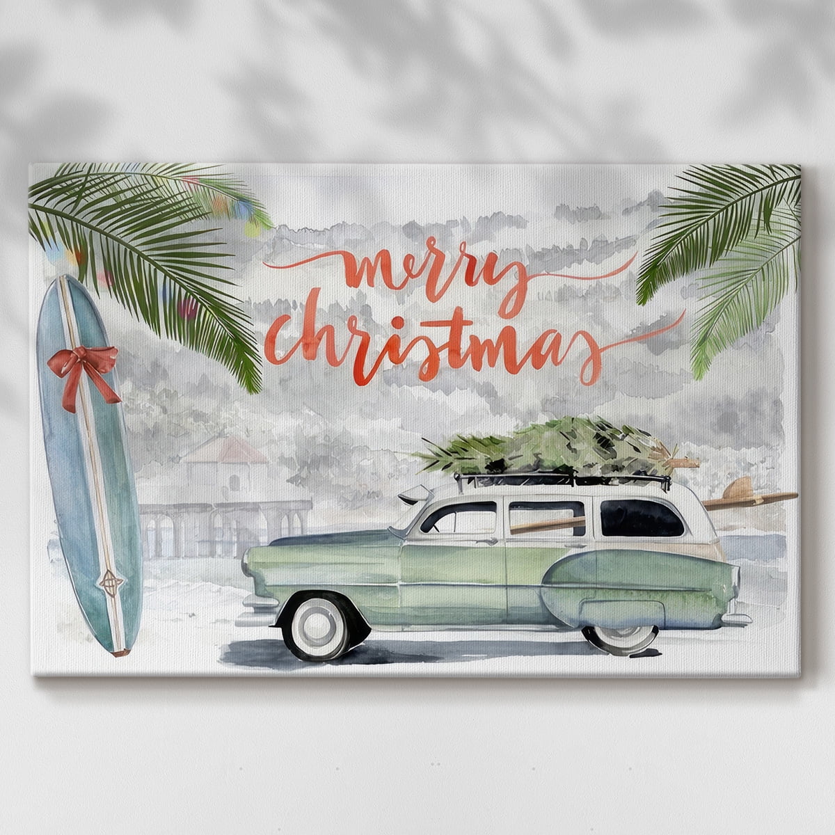 So Cali Christmas Collection A- Gallery Wrapped Canvas