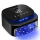 thumbnail image 1 of COLORENE Lámpara de uñas LED UV inalámbrica, 60 W recargable secador de uñas gel polaco luz, sensor automático inteligente pantalla LCD lámpara de uñas, portátil 30 cuentas LED luz de uñas con 4 ajust, 1 of 5