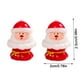 thumbnail image 3 of Adornos de Navidad para Papá Noel | Set de 2 decoraciones festivas de plástico rojo | Tamaños compactos 2,5x2,1cm, 2,5x2cm, 2,1x1,8cm | Mesa, regalo y estantería duradera para Navidad | Fácil de, 3 of 6