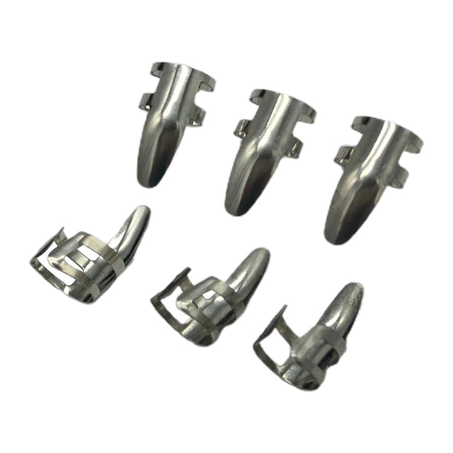 Púas de guitarra clásica inoxidable CUTICAT 6 piezas para principiantes