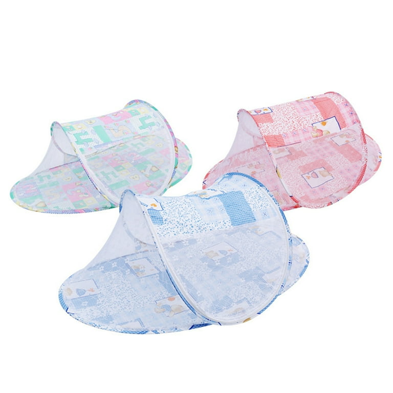 Bueautybox Portable Folding Boat Shape Cartoon Baby Mosquito