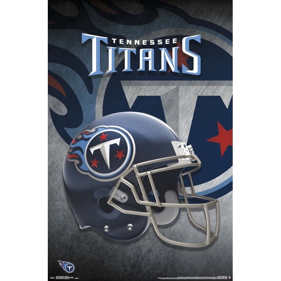 NFL Tennessee Titans - Helmet 18 Wall Poster, 22.375" x 34"