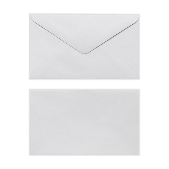 LUX #63 Mini Envelope (2 1/2 x 4 1/4) 250/Pack White (EN6302-250)