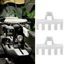 WHAMVOX 2Pcs Badminton Racket Stringing Clamp for Stringing Process Prevent Cracking 1.4X0.8X0.8in