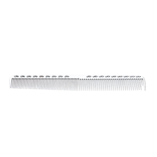Peine de aluminio, peine para peinar, peine para desenredar el cabello, peine antiestático, Plata brillante