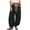 Black -AO17, variant on Womens Linen Balloon Pants Lightweight Drawstring Baggy Pants with Pockets Summer Beach Trousers 2026 Orange S