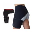 thumbnail image 1 of wonima11 Healthy Lab Co Sciatica Brace, Ortho-Wrap Hip Brace Original Quality, Hip Brace for Sciatica Pain Relief, Groin Thigh Sleeve Hip Support Wrap, Wrap Hip Brace for Men Women (Red), 1 of 1