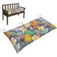 thumbnail image 1 of Granjero Gordo Cojín grueso y cómodo para jardín, terraza, hogar, cocina, oficina, 59 x 19,68 x 3,14 pulgadas (estilo A), 1 of 5