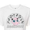 thumbnail image 3 of Pokémon - Jiggypuff Music Notes - Juniors Cropped Cotton Blend T-Shirt, 3 of 5