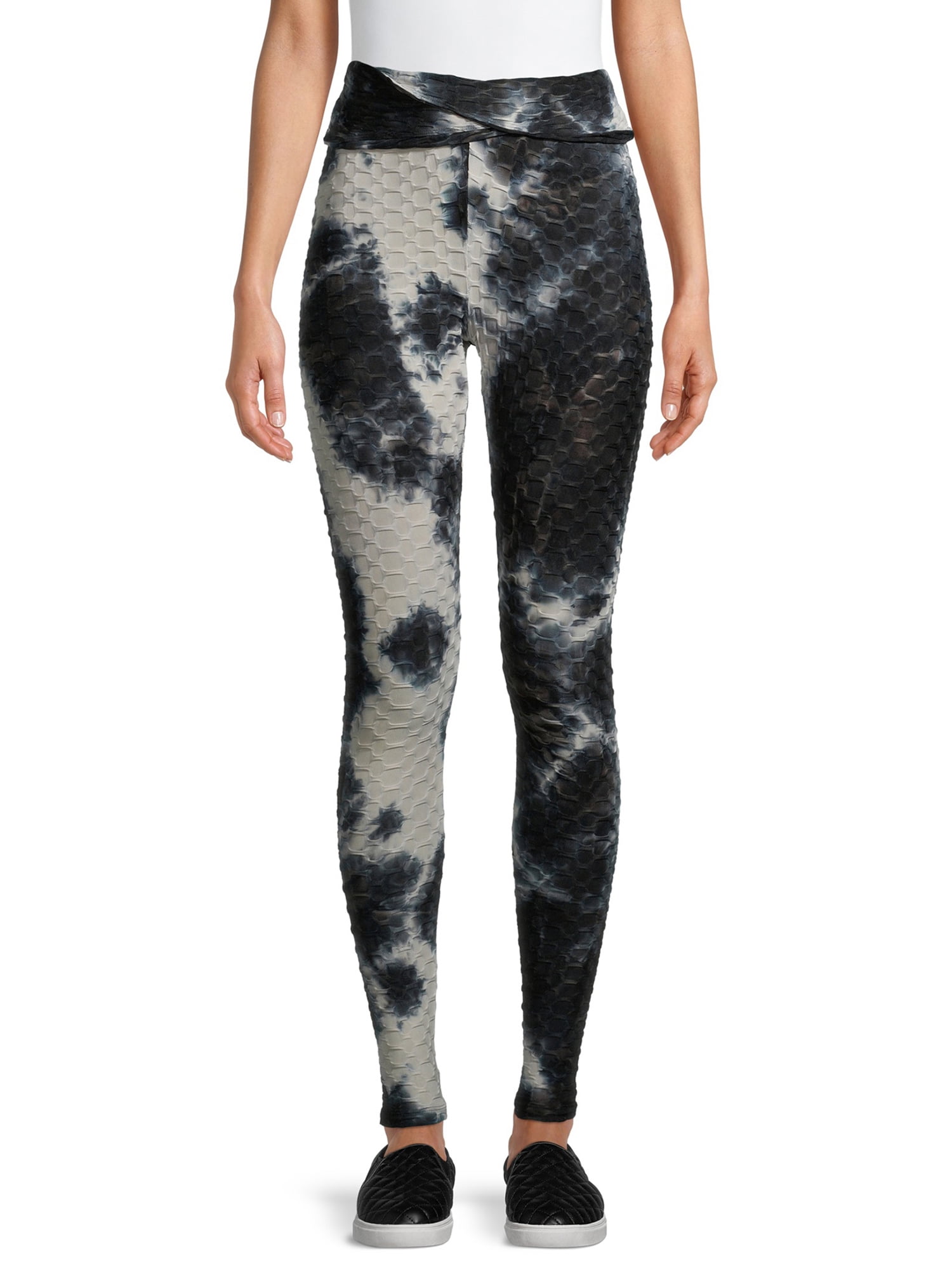 Grey Honey Comb Leggings