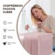 thumbnail image 5 of Xihbxyly Bolsa de Almacenamiento de Compresión, Organizador Compacto, Diseño Autocomprimible, Gran Capacidad para Ropa de Cama, Edredones y Ropa, Fácil de Mover y Guardar, Material Impermeable Durade, 5 of 6