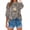 Gray, variant on Womens Tops Plus Size Leaf Print Long Sleeve Round Neck Print Loose Oversized Sweatshirts Fall Long Sleeve Sweatshirt Gray7 L